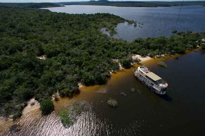 As estimativas para 2025 não são positivas: até lá, haverá uma perda anual de 27 mil quilômetros quadrados de matas na Amazônia(foto: Pierre Lesage/CB/D.A Press) As estimativas para 2025 não são positivas: até lá, haverá uma perda anual de 27 mil quilômetros quadrados de matas na Amazônia(foto: Pierre Lesage/CB/D.A Press)
