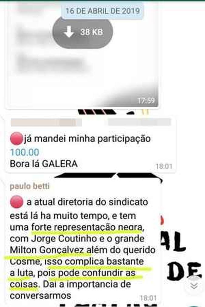 (foto: Reprodução/WhatsApp) (foto: Reprodução/WhatsApp)