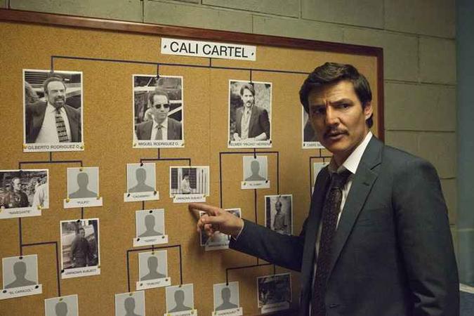 O Cartel de Cali é o mais rico do mundo e passa a ser o alvo do DEA(foto: Netflix/Divulgação) O Cartel de Cali é o mais rico do mundo e passa a ser o alvo do DEA(foto: Netflix/Divulgação)