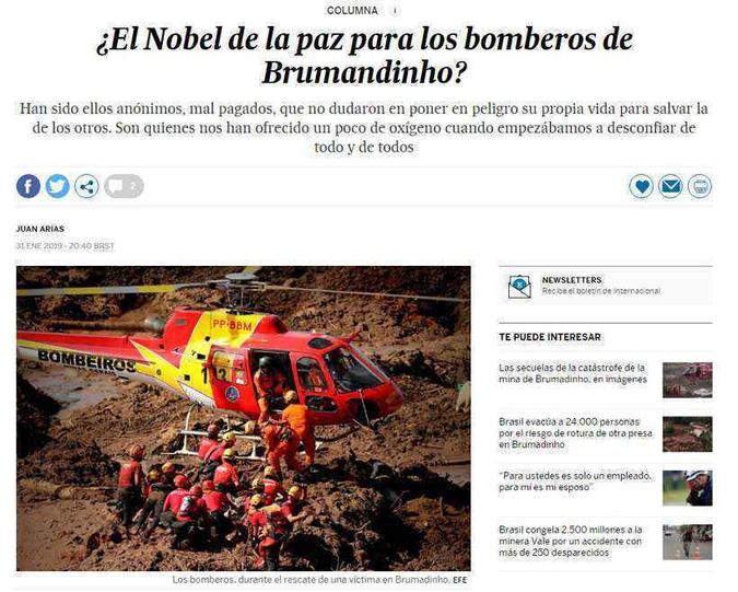 (foto: foto: Reprodução da internet/El Pais) (foto: foto: Reprodução da internet/El Pais)
