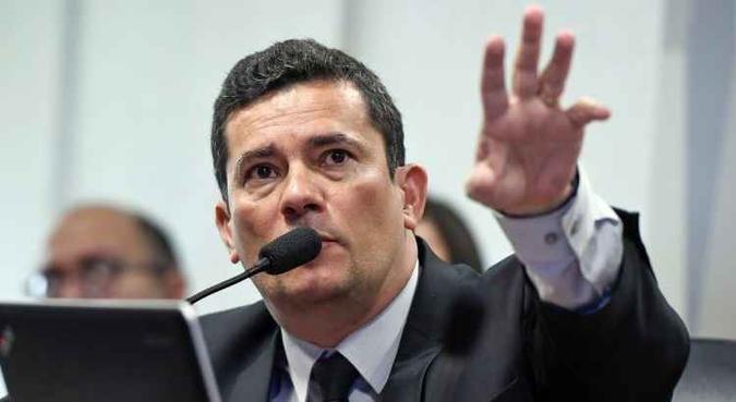 Sérgio Moro, ministro da Justiça e Segurança Pública(foto: Edilson Rodrigues/CB/D.A Press) Sérgio Moro, ministro da Justiça e Segurança Pública(foto: Edilson Rodrigues/CB/D.A Press)