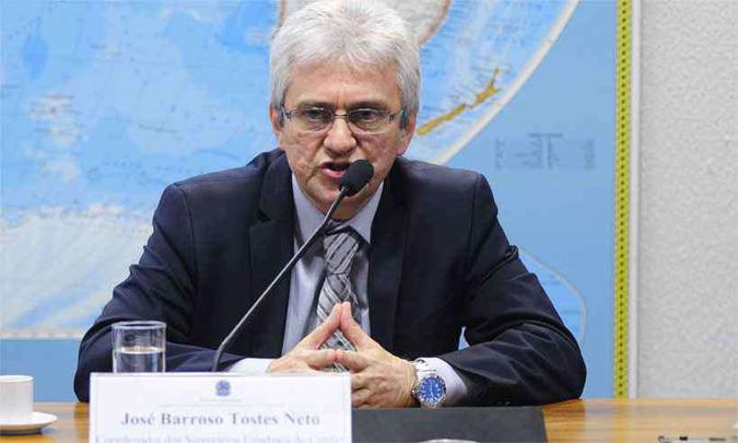 José Barroso Tostes Neto vai ser o novo secretário da Receita Federa(foto: Wikimedia Commons) José Barroso Tostes Neto vai ser o novo secretário da Receita Federa(foto: Wikimedia Commons)