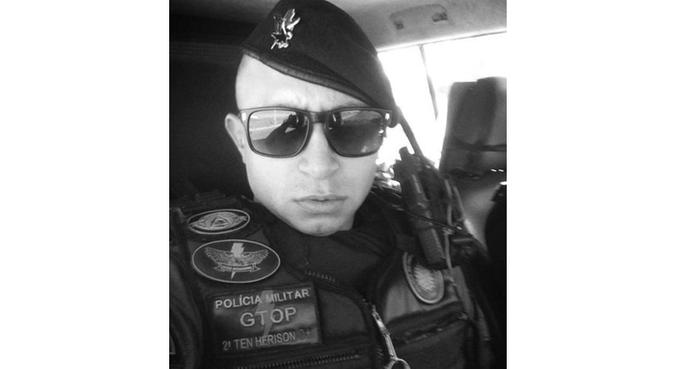 Policiais que conviveram com o tenente Herison de Oliveira Bezerra afirma que ele era 'super tranqüilo'(foto: Reprodução) Policiais que conviveram com o tenente Herison de Oliveira Bezerra afirma que ele era 'super tranqüilo'(foto: Reprodução)