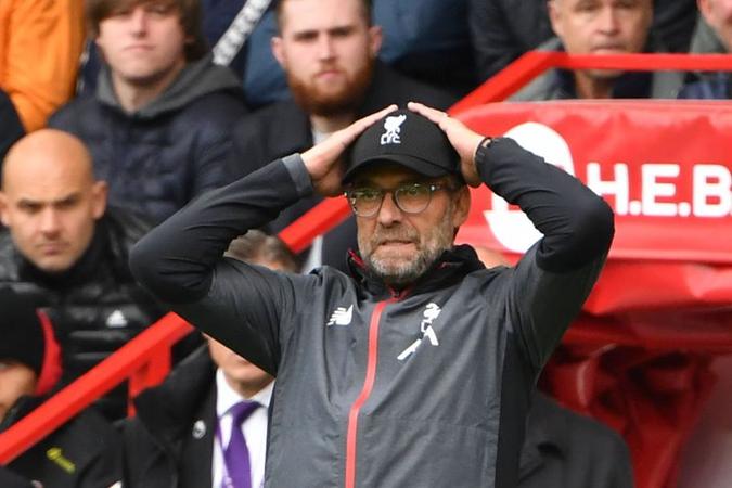 Jurgen Klopp: ''Somos ambiciosos e lutaremos como loucos pela vaga''(foto: Paul Ellis/AFP) Jurgen Klopp: ''Somos ambiciosos e lutaremos como loucos pela vaga''(foto: Paul Ellis/AFP)