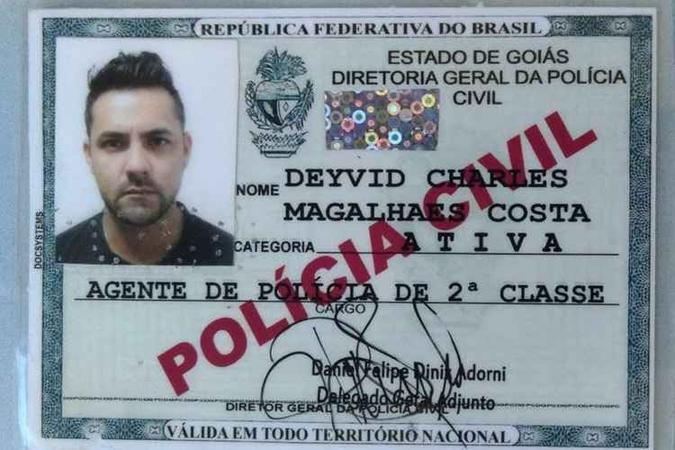 O suspeito apresentou uma falsa documentação de policial civil(foto: PCDF/Divulgação) O suspeito apresentou uma falsa documentação de policial civil(foto: PCDF/Divulgação)