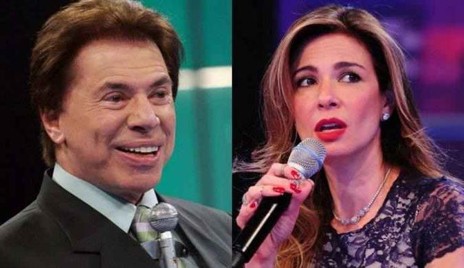 Silvio Santos não poupa Luciana Gimenez durante seu programa no domingo (6/5)(foto: SBT/Rede TV!/Reprodução) Silvio Santos não poupa Luciana Gimenez durante seu programa no domingo (6/5)(foto: SBT/Rede TV!/Reprodução)
