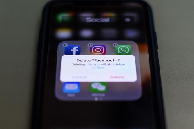 Usuários reclamam que Facebook e Instagram estão fora do ar(foto: Chandan Khanna/AFP) Usuários reclamam que Facebook e Instagram estão fora do ar(foto: Chandan Khanna/AFP)