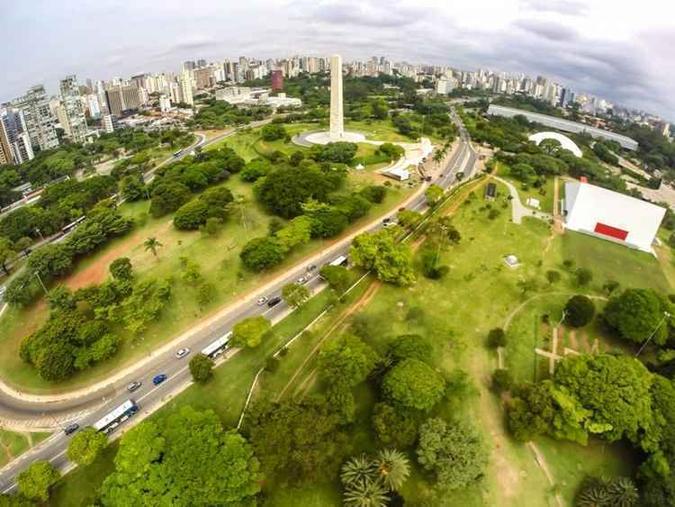 São Paulo: Parque do Ibirapuera(foto: Rafael Neddermeyer/Fotos Públicas) São Paulo: Parque do Ibirapuera(foto: Rafael Neddermeyer/Fotos Públicas)