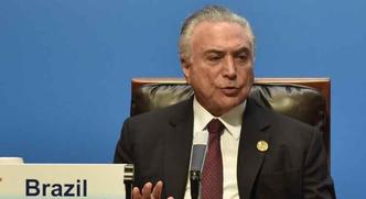 Temer também afirmou que seu governo conversa com a Temer também afirmou que seu governo conversa com a