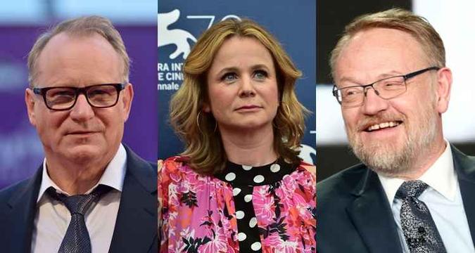 Stellan Skarsgard, Emily Watson e Jared Harris são os proganistas de minissérie sobre Chernobyl(foto: Reprodução/Internet) Stellan Skarsgard, Emily Watson e Jared Harris são os proganistas de minissérie sobre Chernobyl(foto: Reprodução/Internet)