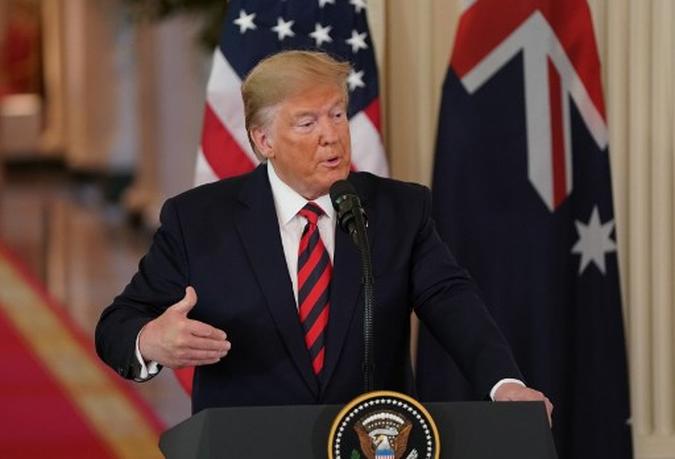 Presidente dos EUA, Donald Trump.(foto: Alex Edelman/AFP) Presidente dos EUA, Donald Trump.(foto: Alex Edelman/AFP)