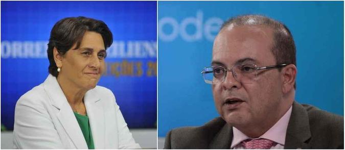 Eliana passou de 22% para 21% e Ibaneis saltou de 9% para 20%(foto: CB/D.A Press) Eliana passou de 22% para 21% e Ibaneis saltou de 9% para 20%(foto: CB/D.A Press)