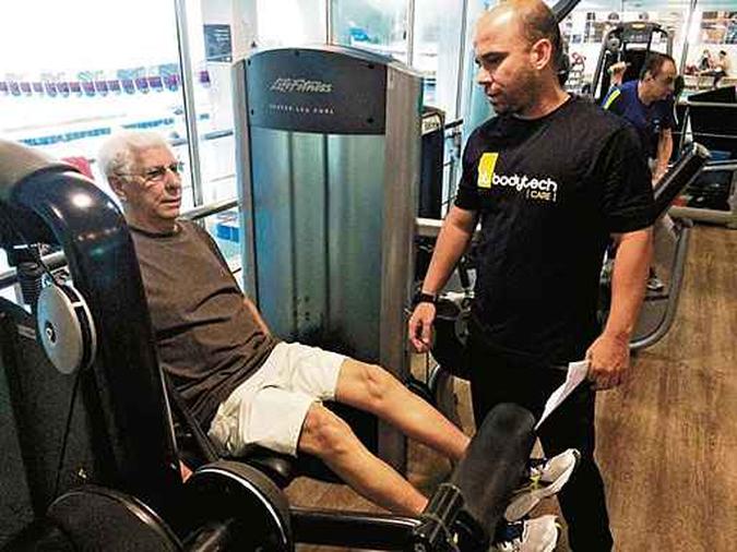 Rede de academias Bodytech investiu em estrutura exclusiva para atender público com mais de 60 anos(foto: Bodytech/Divulgação) Rede de academias Bodytech investiu em estrutura exclusiva para atender público com mais de 60 anos(foto: Bodytech/Divulgação)