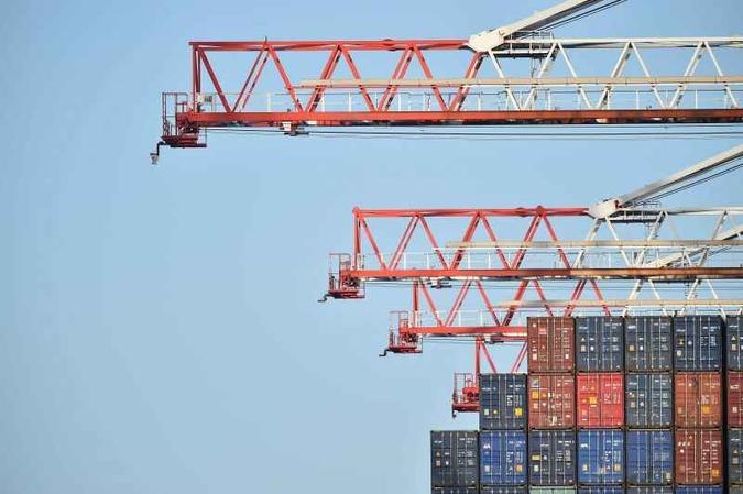 Os dados da balança comercial brasileira foram divulgados pelo Ministério da Economia(foto: Glyn Kirk/AFP) Os dados da balança comercial brasileira foram divulgados pelo Ministério da Economia(foto: Glyn Kirk/AFP)