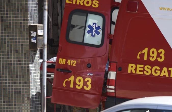 Corpo de Bombeiros, Polícia Militar e Polícia Civil foram acionados(foto: Ed Alves/CB/D.A Press) Corpo de Bombeiros, Polícia Militar e Polícia Civil foram acionados(foto: Ed Alves/CB/D.A Press)