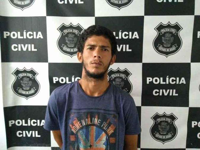 Otávio Artur de Brito levou um tiro de agente penitenciário após tentar roubar a arma do servidor e morreu(foto: PCGO/Reprodução) Otávio Artur de Brito levou um tiro de agente penitenciário após tentar roubar a arma do servidor e morreu(foto: PCGO/Reprodução)