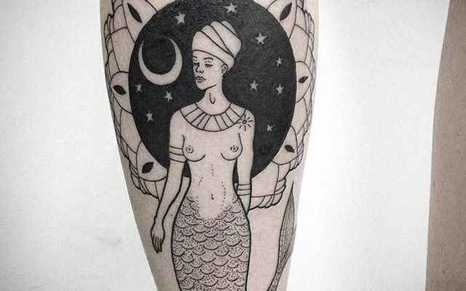 Para tatuar bem, é preciso conhecer o corpo humano(foto: Arquivo Pessoal) Para tatuar bem, é preciso conhecer o corpo humano(foto: Arquivo Pessoal)