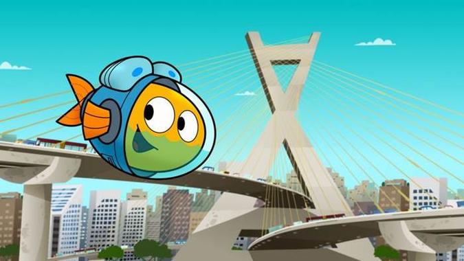 Dirigido por três cineastas, Peixonauta pode ser conferido em 3D(foto: Internet/ Reprodução) Dirigido por três cineastas, Peixonauta pode ser conferido em 3D(foto: Internet/ Reprodução)
