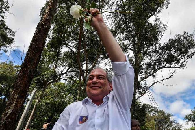 Ciro teve 13,3 milhões de votos, o equivalente a 12,5%(foto: Nelson Almeida/AFP) Ciro teve 13,3 milhões de votos, o equivalente a 12,5%(foto: Nelson Almeida/AFP)