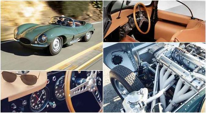 Para fabricar o veículo, foram usados os desenhos originais dos arquivos da Jaguar. Além disso, foram escaneadas várias versões do XKSS de 1957 para confeccionar uma imagem digital do veículo por inteiro, da carroceria ao chassi, peça a peça(foto: Jaguar/CB/D.A Press) Para fabricar o veículo, foram usados os desenhos originais dos arquivos da Jaguar. Além disso, foram escaneadas várias versões do XKSS de 1957 para confeccionar uma imagem digital do veículo por inteiro, da carroceria ao chassi, peça a peça(foto: Jaguar/CB/D.A Press)