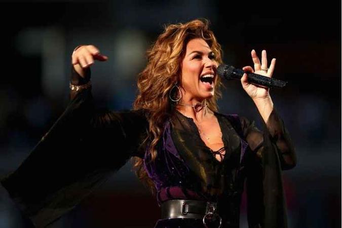 Shania Twain inicia em maio a turnê do mais recente álbum(foto: CLIVE BRUNSKILL) Shania Twain inicia em maio a turnê do mais recente álbum(foto: CLIVE BRUNSKILL)