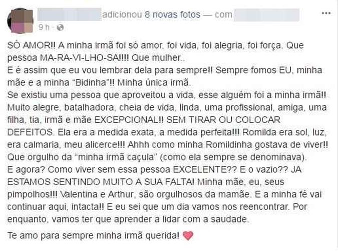 (foto: Facebook/Reprodução) (foto: Facebook/Reprodução)