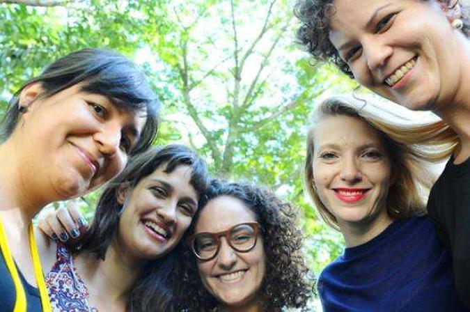 Isadora Dalle, Yana Tamayo, Julia Milward e Cecilia Bona: abordagens diferenciadas, mas que partilham a busca de um olhar poético(foto: Gilberto Alves/CB/D.A Press) Isadora Dalle, Yana Tamayo, Julia Milward e Cecilia Bona: abordagens diferenciadas, mas que partilham a busca de um olhar poético(foto: Gilberto Alves/CB/D.A Press)