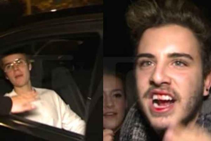 Caso ocorreu em Barcelona, pouco antes de um show da turnê Purpose(foto: TMZ/Reprodução) Caso ocorreu em Barcelona, pouco antes de um show da turnê Purpose(foto: TMZ/Reprodução)