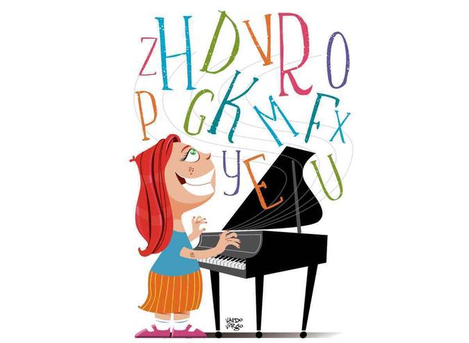 As crianças que tiveram aulas de piano mostraram vantagem significativa em relação às crianças do grupo de leitura extra em discriminar palavras que se diferem por uma consoante(foto: Valdo Virgo/CB/D.A Press) As crianças que tiveram aulas de piano mostraram vantagem significativa em relação às crianças do grupo de leitura extra em discriminar palavras que se diferem por uma consoante(foto: Valdo Virgo/CB/D.A Press)