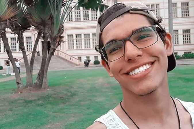 Lucas Oliveira Mota é de grupo que mapeou violência(foto: Arquivo Pessoal) Lucas Oliveira Mota é de grupo que mapeou violência(foto: Arquivo Pessoal)
