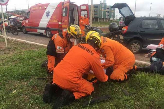 (foto: Corpo de Bombeiros/Divulgação) (foto: Corpo de Bombeiros/Divulgação)