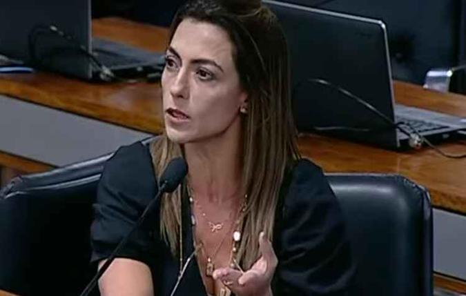 A senadora Soraya Thronicke (PSL-MS)(foto: TV Senado/Reprodução) A senadora Soraya Thronicke (PSL-MS)(foto: TV Senado/Reprodução)