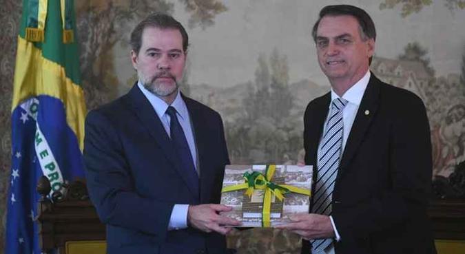 Bolsonaro deve propor pautas conjuntas entre Executivo e Judiciário(foto: Minervino Junior/CB/D.A Press) Bolsonaro deve propor pautas conjuntas entre Executivo e Judiciário(foto: Minervino Junior/CB/D.A Press)