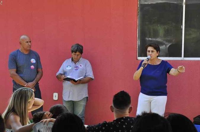 De acordo com pesquisas eleitorais, Eliane Pedrosa aparece entre os primeiros lugares na disputa pelo Executivo local(foto: Marlene Gomes/CB/D.A Press) De acordo com pesquisas eleitorais, Eliane Pedrosa aparece entre os primeiros lugares na disputa pelo Executivo local(foto: Marlene Gomes/CB/D.A Press)