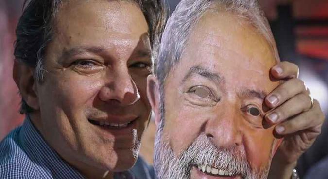 Caso Lula seja impedido de concorrer, Haddad é o nome mais provável para substituí-lo(foto: Ricardo Stuckert/Divulgação) Caso Lula seja impedido de concorrer, Haddad é o nome mais provável para substituí-lo(foto: Ricardo Stuckert/Divulgação)