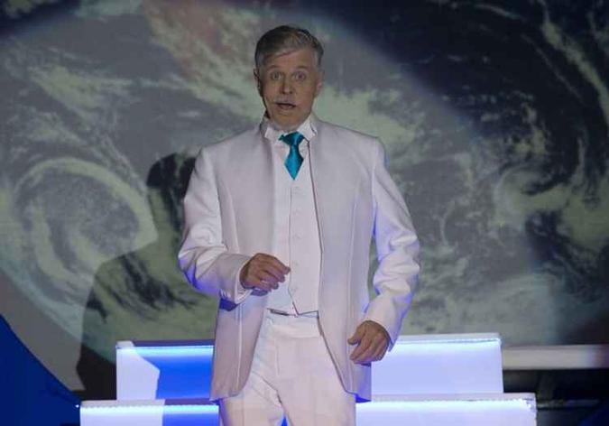 Miguel Falabella vai ser Deus por algumas noites(foto: Deca Produções/Divulgação) Miguel Falabella vai ser Deus por algumas noites(foto: Deca Produções/Divulgação)
