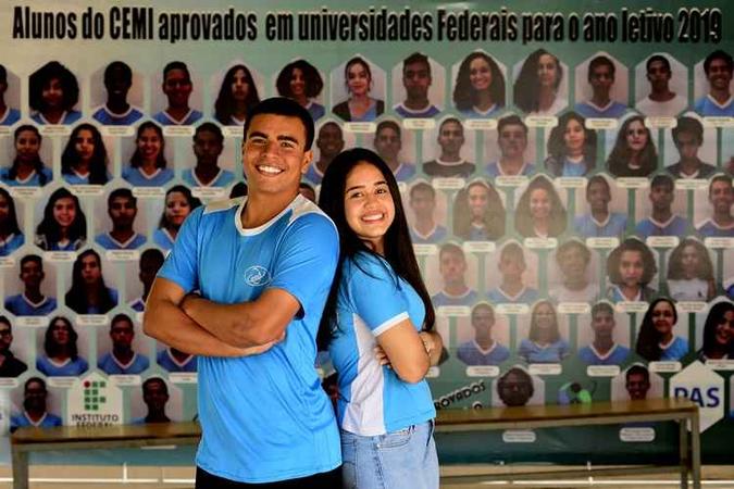 Gabriel Vieira e Lívia Sena: treinar é a melhor forma de se preparar(foto: Marcelo Ferreira/CB/D.A Press) Gabriel Vieira e Lívia Sena: treinar é a melhor forma de se preparar(foto: Marcelo Ferreira/CB/D.A Press)