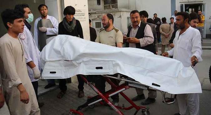 Desta vez os talibãs negaram o seu envolvimento(foto: AFP) Desta vez os talibãs negaram o seu envolvimento(foto: AFP)