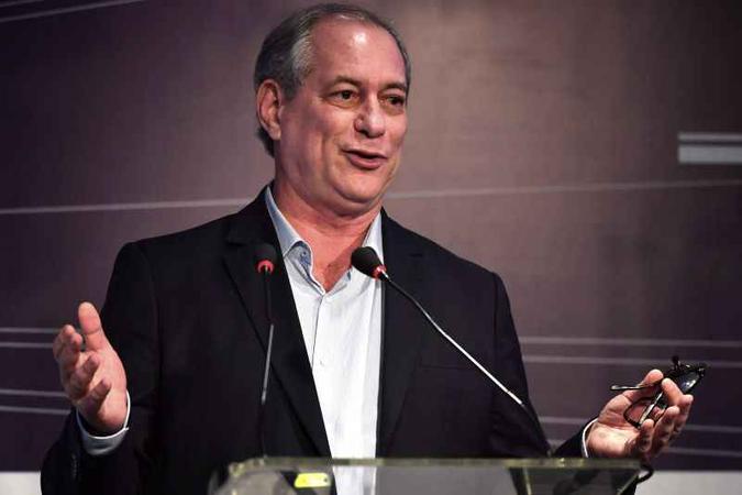Ciro disse que seus adversários Haddad e Geraldo Alckmin é que respondem por denúncias de corrupção(foto: Nelson Almeida/ AFP ) Ciro disse que seus adversários Haddad e Geraldo Alckmin é que respondem por denúncias de corrupção(foto: Nelson Almeida/ AFP )