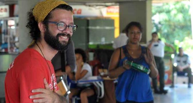 'A UnB precisa estar cada vez mais integrada com a sociedade para produzir conhecimento' Rafa Energia, psicólogo e educador popular na área da saúde(foto: Antonio Cunha/CB/D.A Press) 'A UnB precisa estar cada vez mais integrada com a sociedade para produzir conhecimento' Rafa Energia, psicólogo e educador popular na área da saúde(foto: Antonio Cunha/CB/D.A Press)