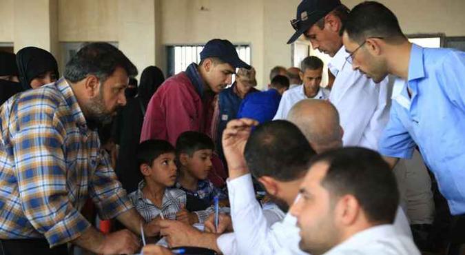 O número de pedidos de refúgio também registrou crescimento, de 23,6%(foto: Nazeer Al-Khatib/AFP) O número de pedidos de refúgio também registrou crescimento, de 23,6%(foto: Nazeer Al-Khatib/AFP)
