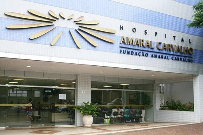 Hospital Amaral Carvalho suspendeu os atendimentos não urgentes apos de 23 funcionários apresentarem sintomas de sarampo(foto: Hospital Amaral Carvalho/Reprodução) Hospital Amaral Carvalho suspendeu os atendimentos não urgentes apos de 23 funcionários apresentarem sintomas de sarampo(foto: Hospital Amaral Carvalho/Reprodução)
