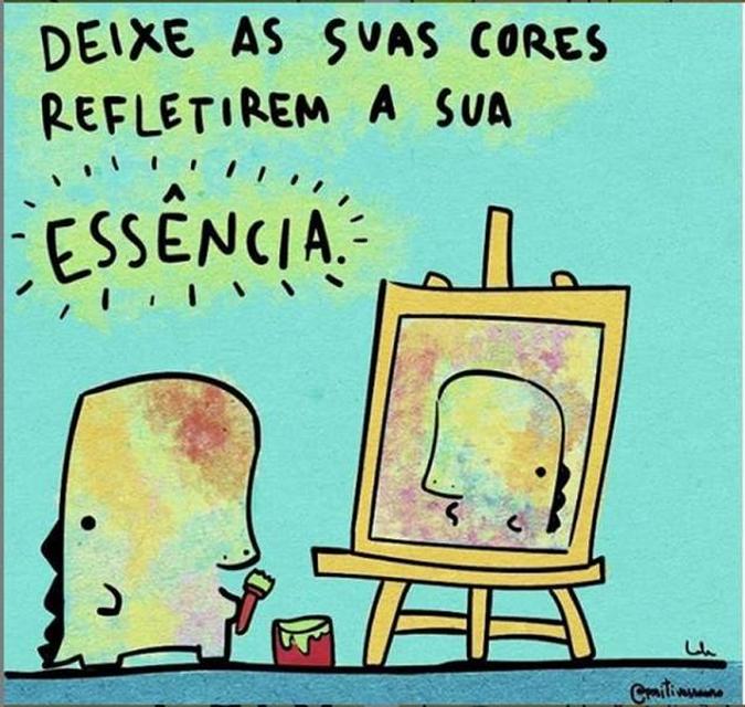 O Positivossauro, de Ana Laura Pinheiro: proposta de transmitir boas vibes(foto: Instagram/ Reprodução) O Positivossauro, de Ana Laura Pinheiro: proposta de transmitir boas vibes(foto: Instagram/ Reprodução)