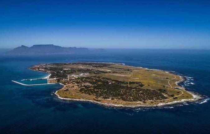 Ilha Roben: o líder mundial Nelson Mandela ficou preso por 27 anos(foto: South African Tourism/Divulgação) Ilha Roben: o líder mundial Nelson Mandela ficou preso por 27 anos(foto: South African Tourism/Divulgação)