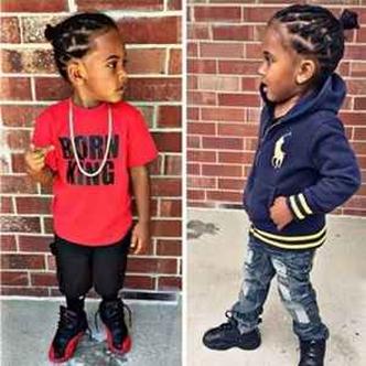 (@meninonaturalhairkids) Tranças são uma excelente opção para os meninos também. Principalmente, para variar o estilo dos cabelos mais crespos(foto: Instagram/Reprodução) (@meninonaturalhairkids) Tranças são uma excelente opção para os meninos também. Principalmente, para variar o estilo dos cabelos mais crespos(foto: Instagram/Reprodução)