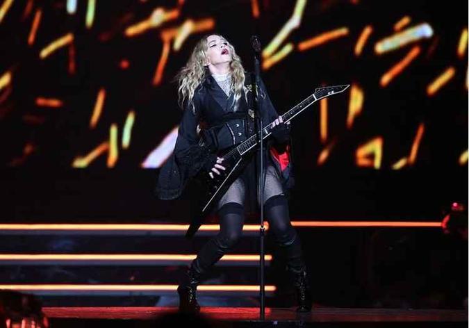 Pronta para os bastidores, Madonna retornará ao cinema(foto: AFP PHOTO / DPA / OLIVER BERG) Pronta para os bastidores, Madonna retornará ao cinema(foto: AFP PHOTO / DPA / OLIVER BERG)
