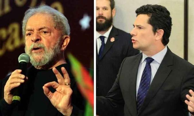 Os vereadores adotaram os nomes de Lula e Moro no painel de votação(foto: Ana Raíssa / Itamar Aguiar) Os vereadores adotaram os nomes de Lula e Moro no painel de votação(foto: Ana Raíssa / Itamar Aguiar)