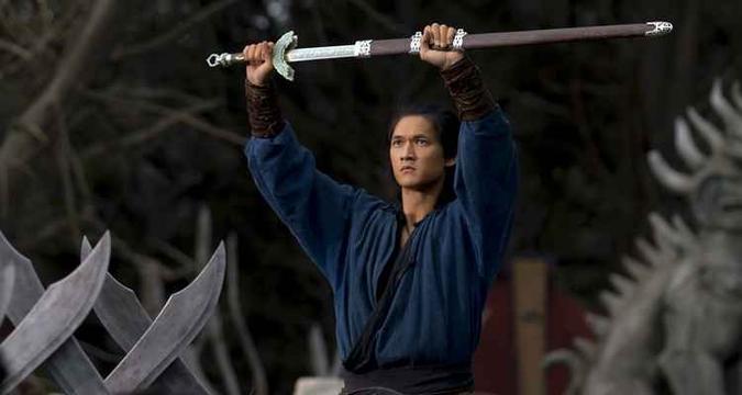 Ator Harry Shum Jr. estreou no gênero wuxia em O tigre e o dragão 2(foto: Rico Torres/Divulgação) Ator Harry Shum Jr. estreou no gênero wuxia em O tigre e o dragão 2(foto: Rico Torres/Divulgação)
