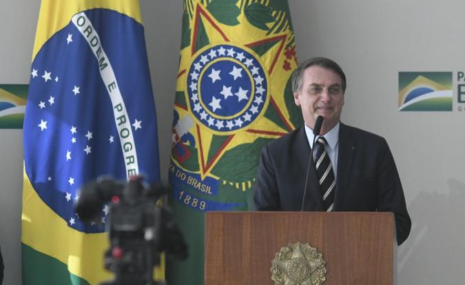 Bolsonaro participou de evento no Palácio do Planalto realizado para celebrar o Dia da Mulher(foto: Ed Alves/CB/D.A Press) Bolsonaro participou de evento no Palácio do Planalto realizado para celebrar o Dia da Mulher(foto: Ed Alves/CB/D.A Press)