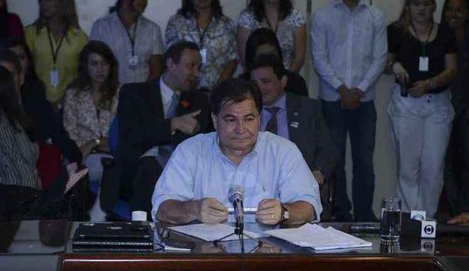 Ex-senador em foto de 2013: pedido de asilo político sob alegação de perseguição(foto: Fábio Rodrigues Pozzebom/Agência Brasil/2013) Ex-senador em foto de 2013: pedido de asilo político sob alegação de perseguição(foto: Fábio Rodrigues Pozzebom/Agência Brasil/2013)